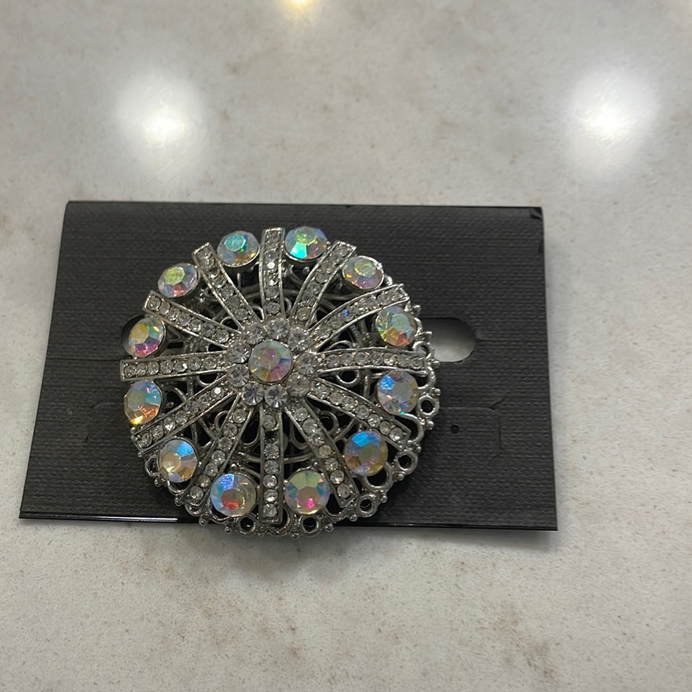 New Crystal Brooch